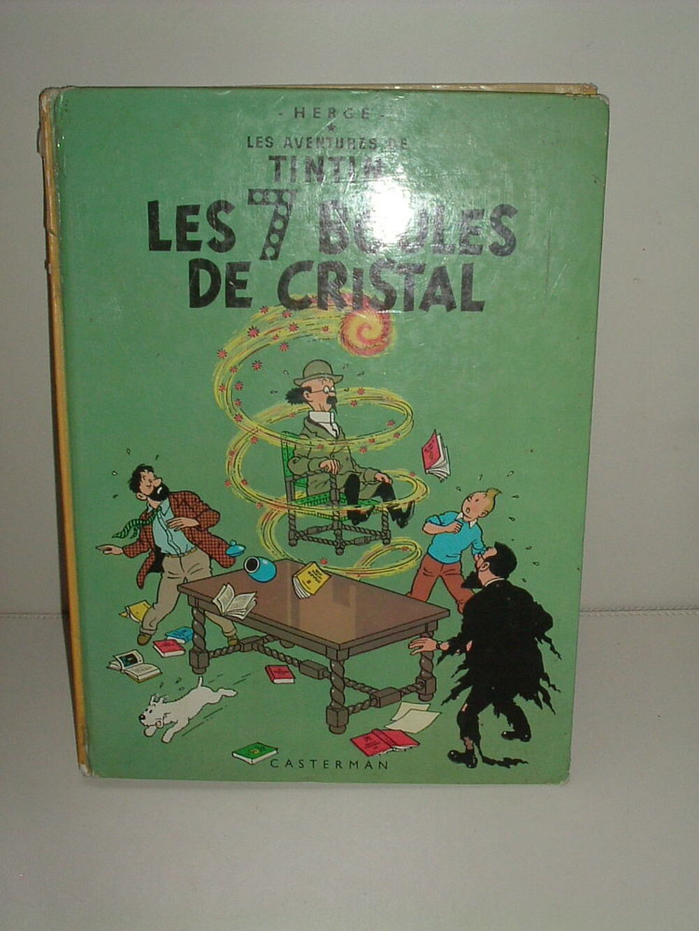 BD Tintin " Les 7 boules de Cristal " Livres et BD