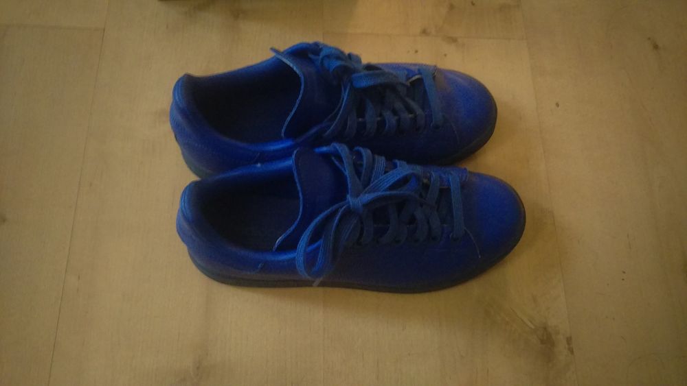 Stan Smith Adidas adicolor bleu Chaussures