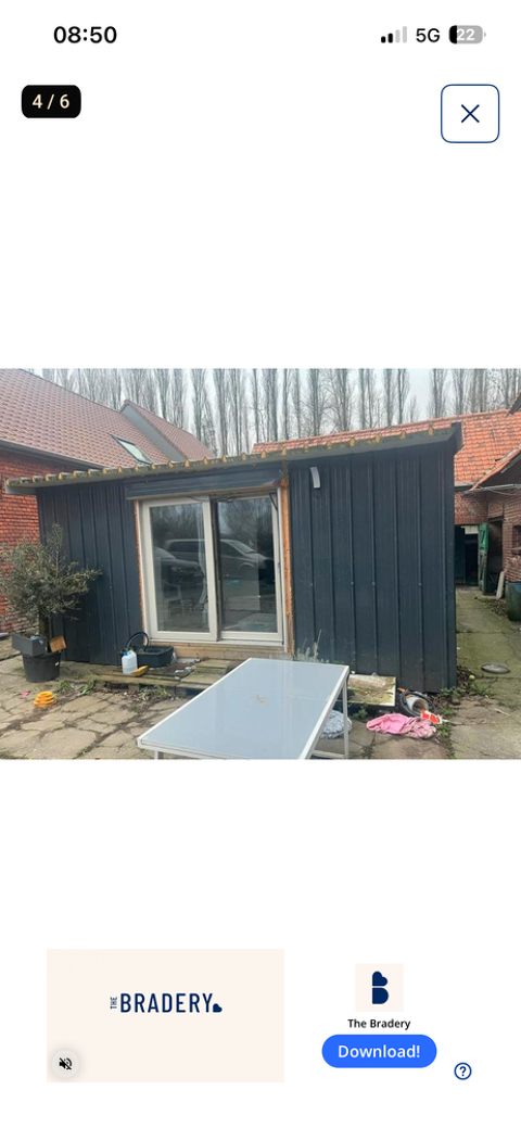 Algeco am�nag� 2500 Comines (59)