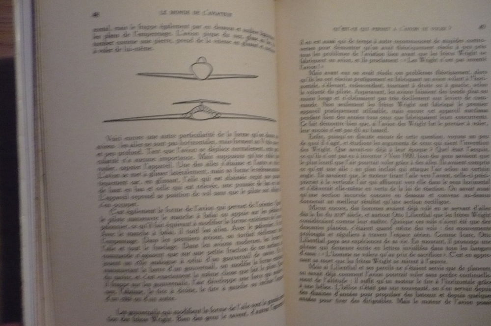 LE MONDE DE L'AVIATION de Wolgang LANGEWIESCHE (1953) Livres et BD
