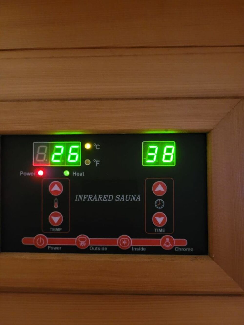 CABINE SAUNA INFRAROUGE 2 personnes Sports
