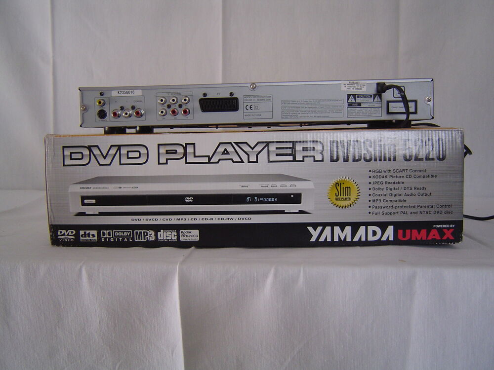 LECTEUR DVD YAMADA 5220 Photos/Video/TV