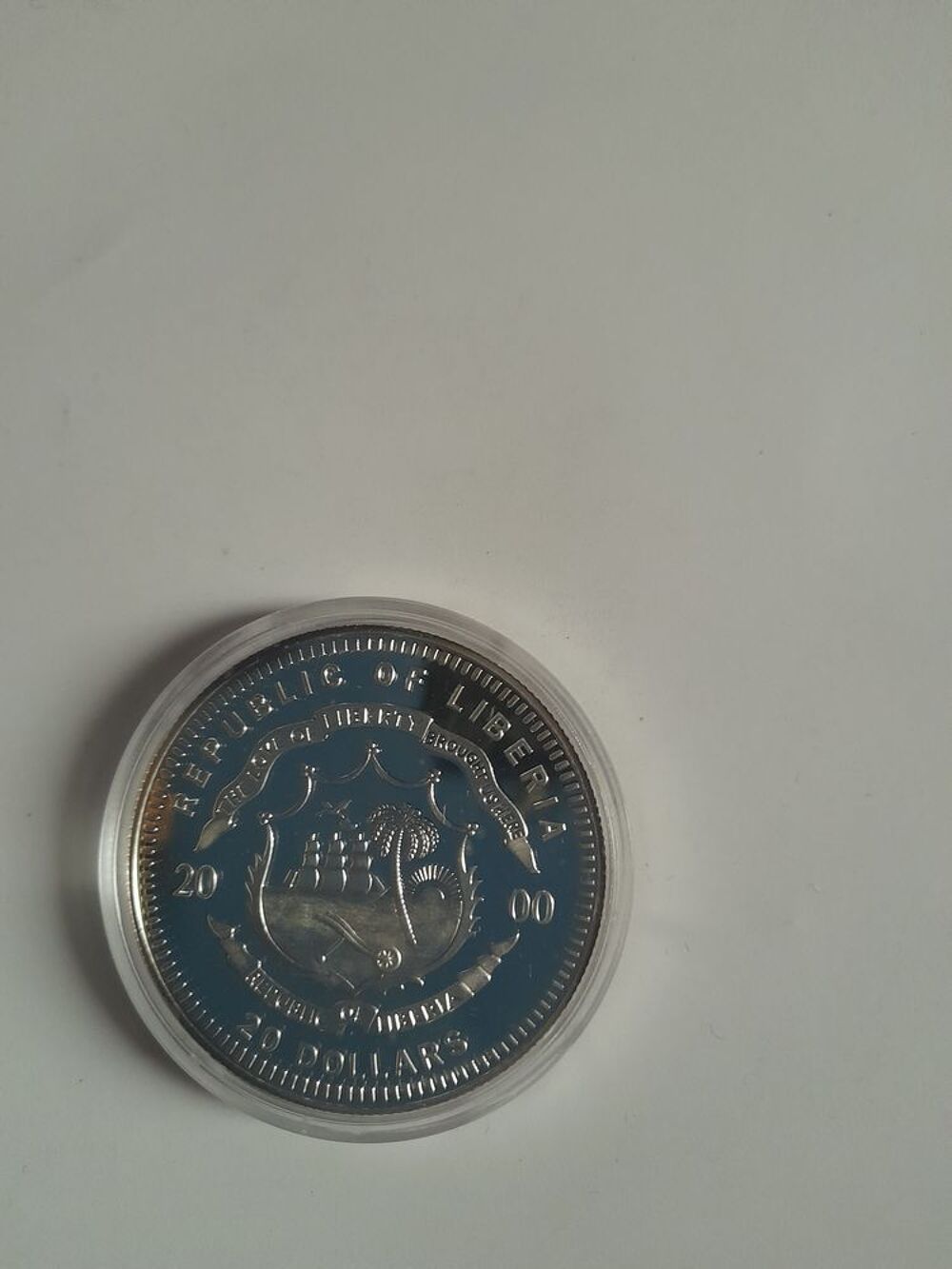  PIECE 20 DOLLARS ARGENT 
