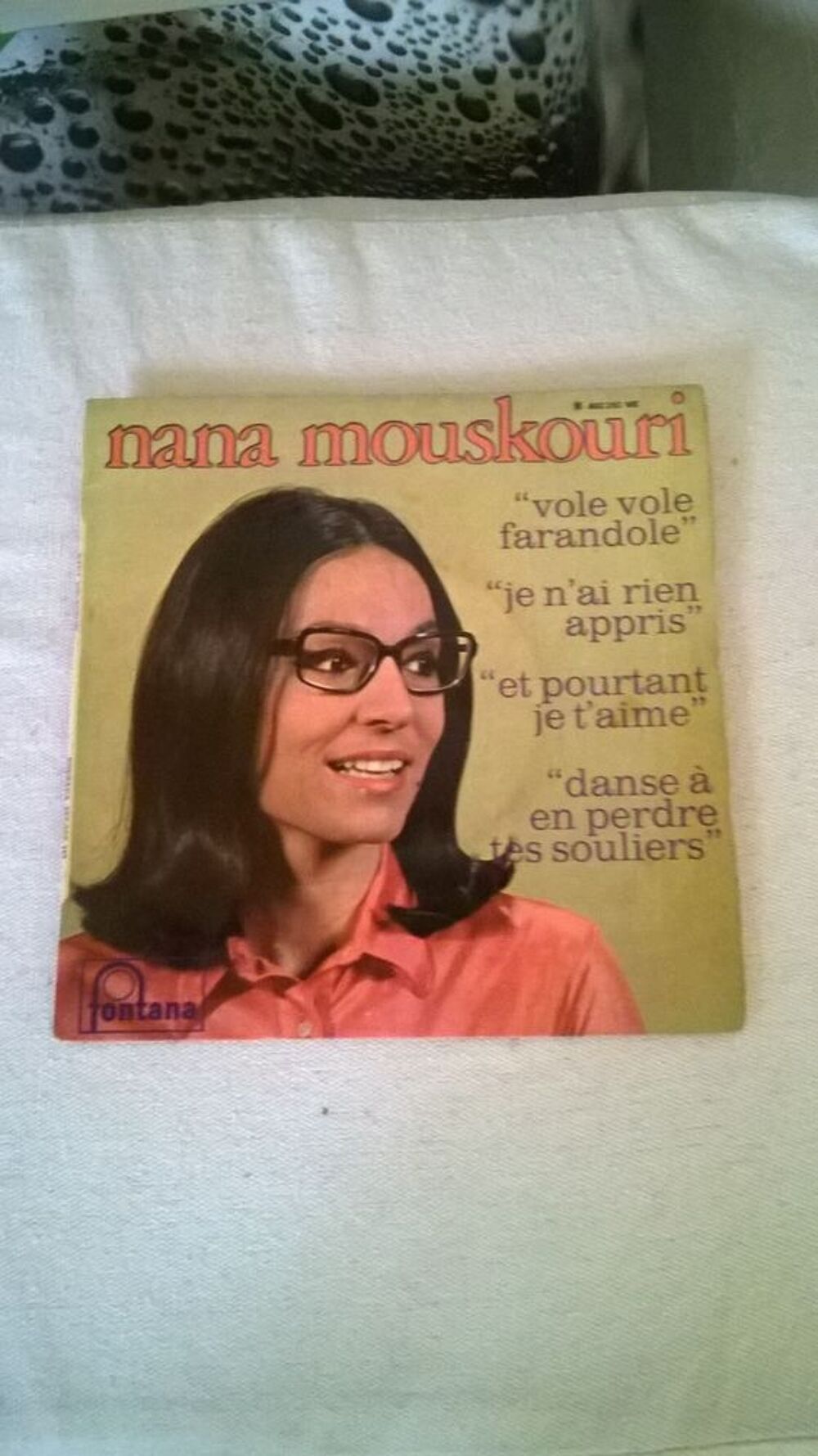 Vinyle 45 T Nana Mouskouri
Vole Vole Farandole
1969 CD et vinyles