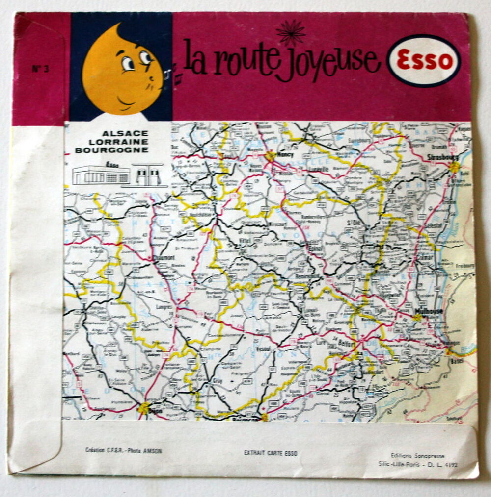 Disque ESSO La route joyeuse N&deg;3 