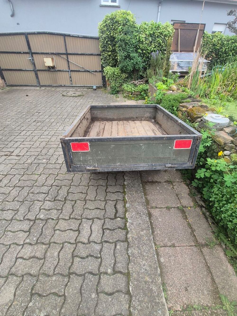 Remorque pour motoculteur Jardin