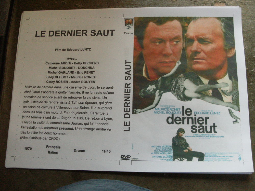 Film : " Le dernier saut " DVD et blu-ray