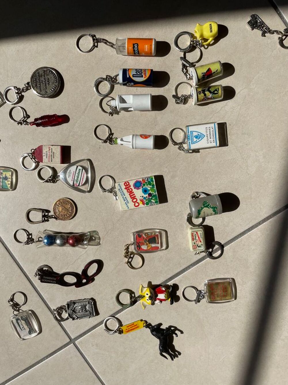 Collection de porte-cl&eacute;s 