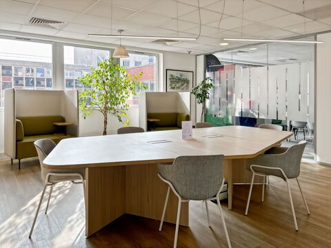 Acc&egrave;s tout inclus &agrave; des espaces de bureau professionnels pour 10 personnes &agrave; Rouen, HQ Jeanne d'Arc 2517 76000 Rouen