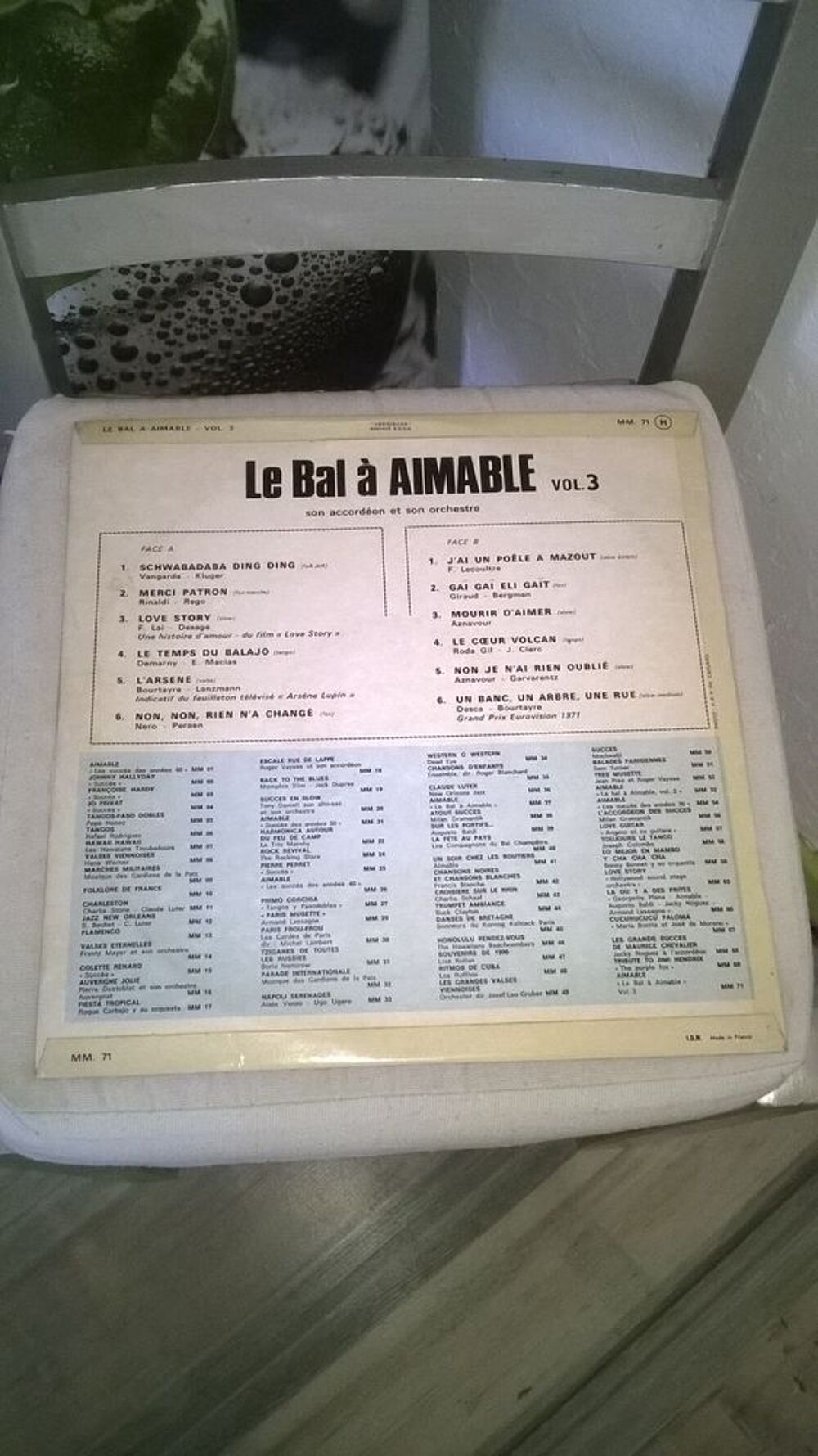 Vinyle Aimable
Le Bal A Aimable Vol. 3
Excellent etat
En CD et vinyles