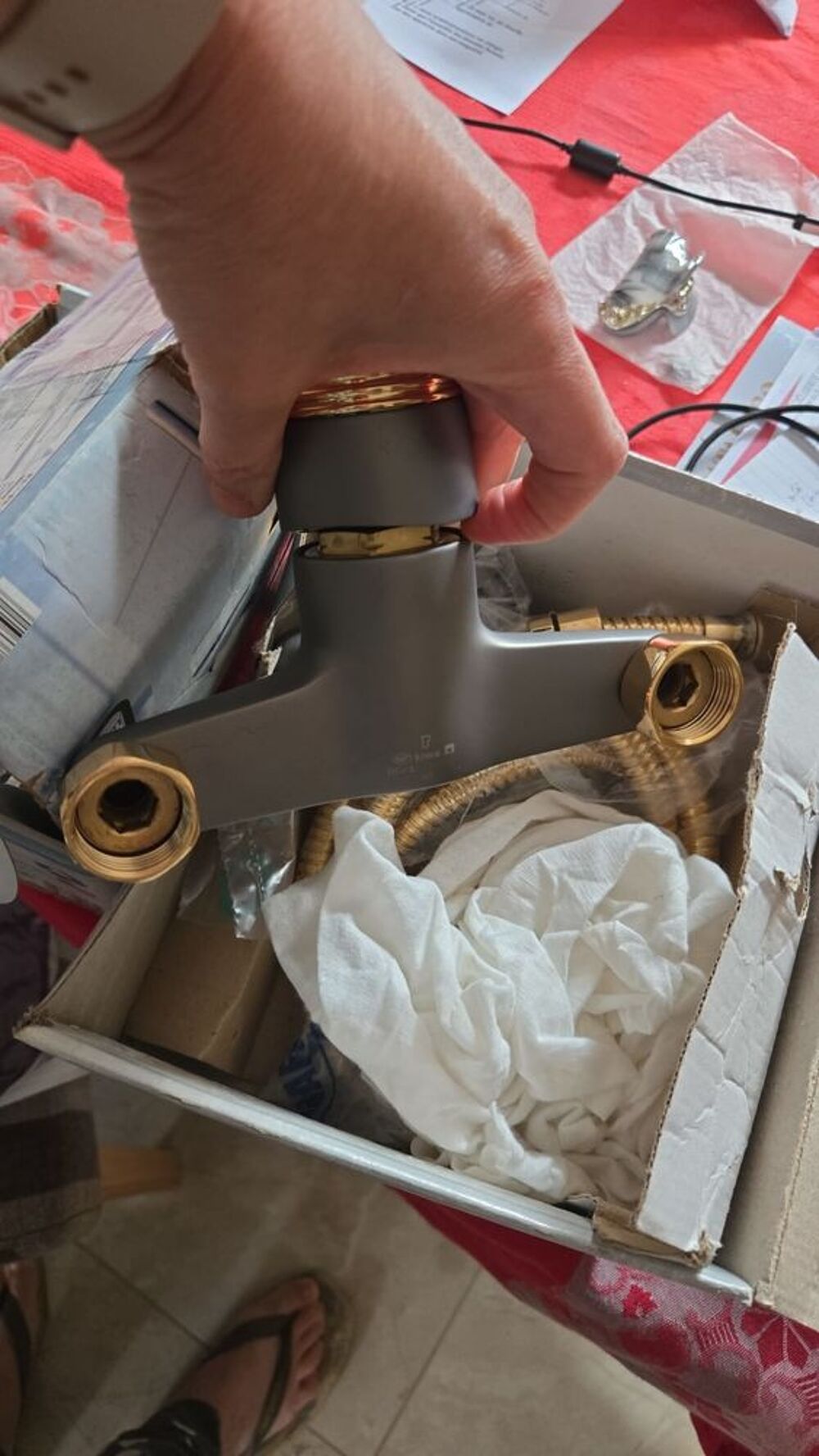Robinet mitigeur de salle de bain Bricolage