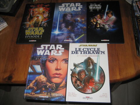 lot 5 albums STAR WARS �pisodes 1+3+4+6+ cycle de thrawn 3.1 delcourt comics en fran�ais 30 C�zy (89)