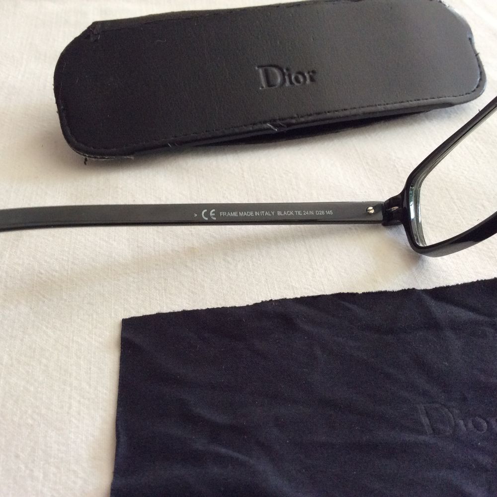 Lunettes Homme Christian DIOR vintage &eacute;tui lingette 