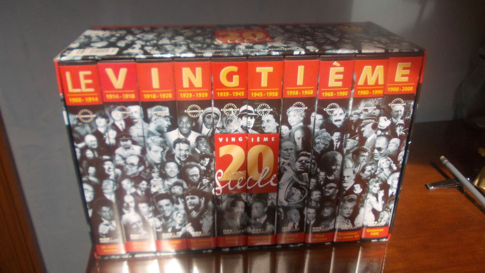 coffret de 10 K7 20&egrave;me si&egrave;cle Photos/Video/TV