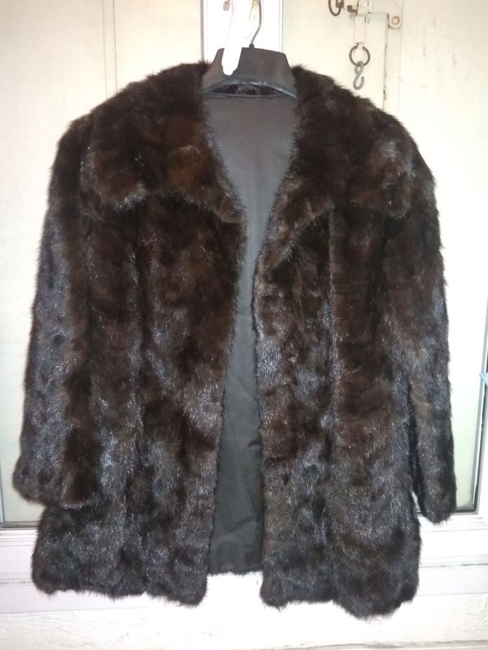 Veste en fourrure : vison Vêtements