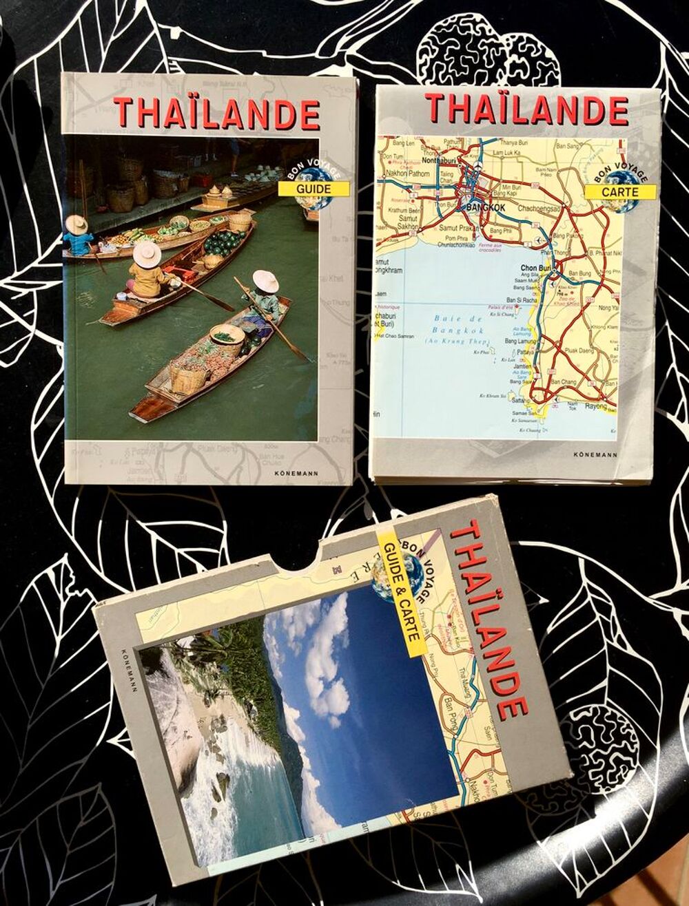 THA&Iuml;LANDE , Guide "&nbsp;Bon Voyage&nbsp;" , 130 pages + grande Carte Livres et BD