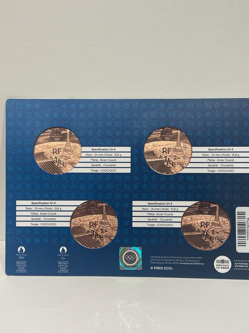 1/4€ JO Paris 2024 : Cyclisme Saut d'obstacle Kite C&eacute;cifoot 