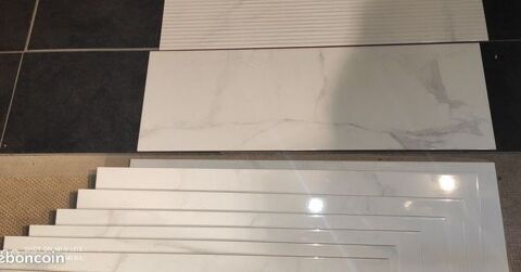 Lot de 10 carreaux Neufs,blanc marbr�, de 90x 30 cms 22 Albi (81)