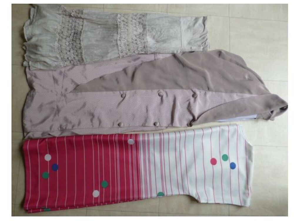 46 - 2 robes, jupe longue, 3 hauts - zoe Vêtements