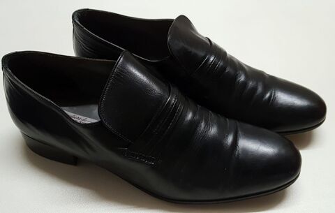 Chaussures homme cuir noir 40 Marignane (13)