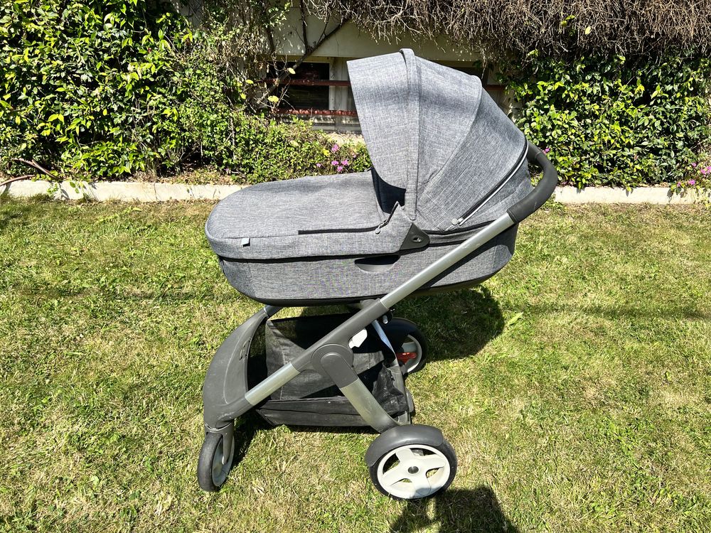 Poussette Stokke : nacelle + si&egrave;ge auto (iZi Go BeSafe) Puériculture