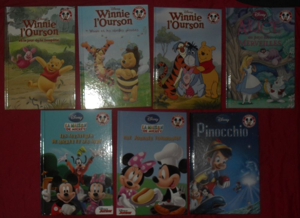 Lot de 14 livres Walt Disney NEUFS Livres et BD