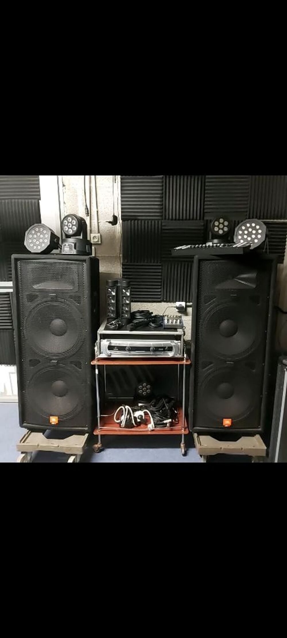 sono + jeux de lumi&egrave;res Audio et hifi