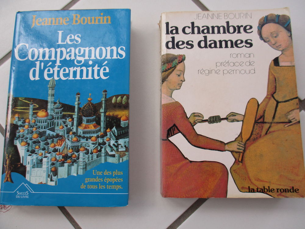 BOURIN Jeanne : les compagnons d'&eacute;ternit&eacute;+ la chambre des da Livres et BD