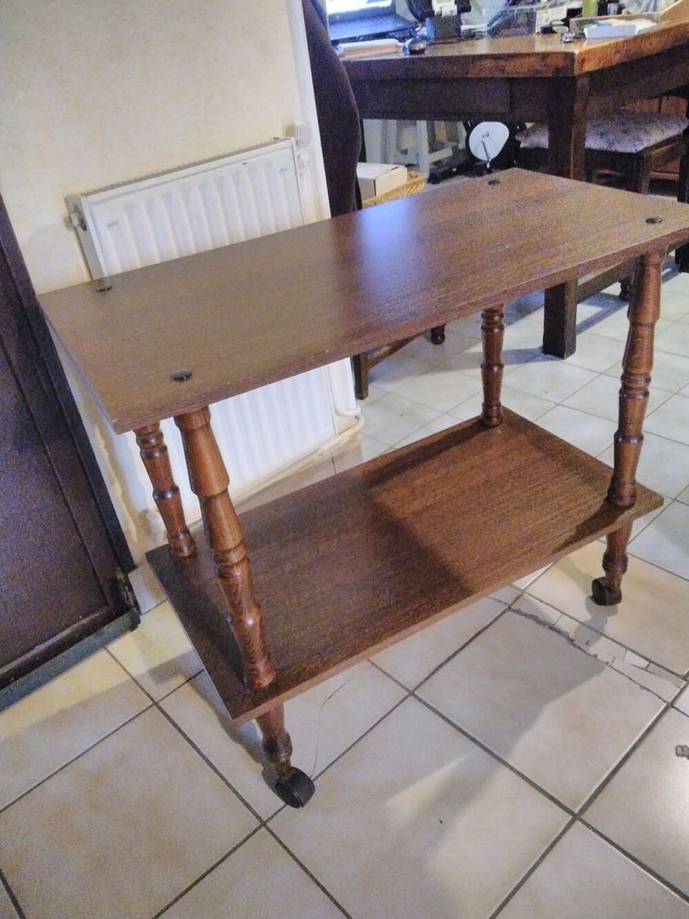 Table t&eacute;l&eacute; vintage Meubles
