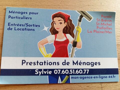 Prestations de ménage 0 44730 Saint-michel-chef-chef