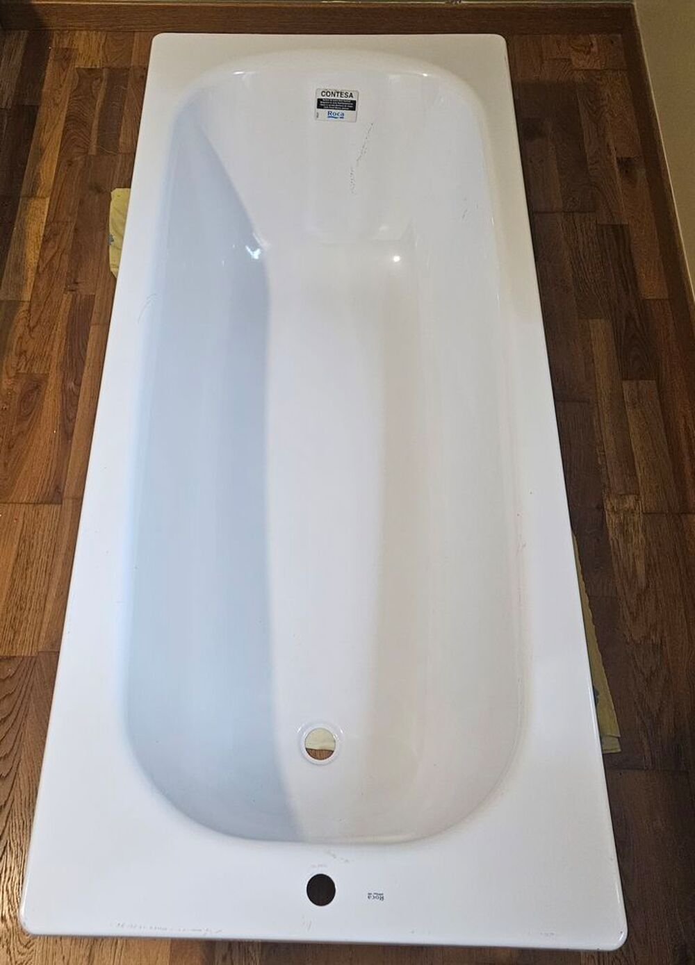 Baignoire ROCA Contesa 160&times;70 ? acier &eacute;maill&eacute; tr&egrave;s bon &eacute;tat Bricolage