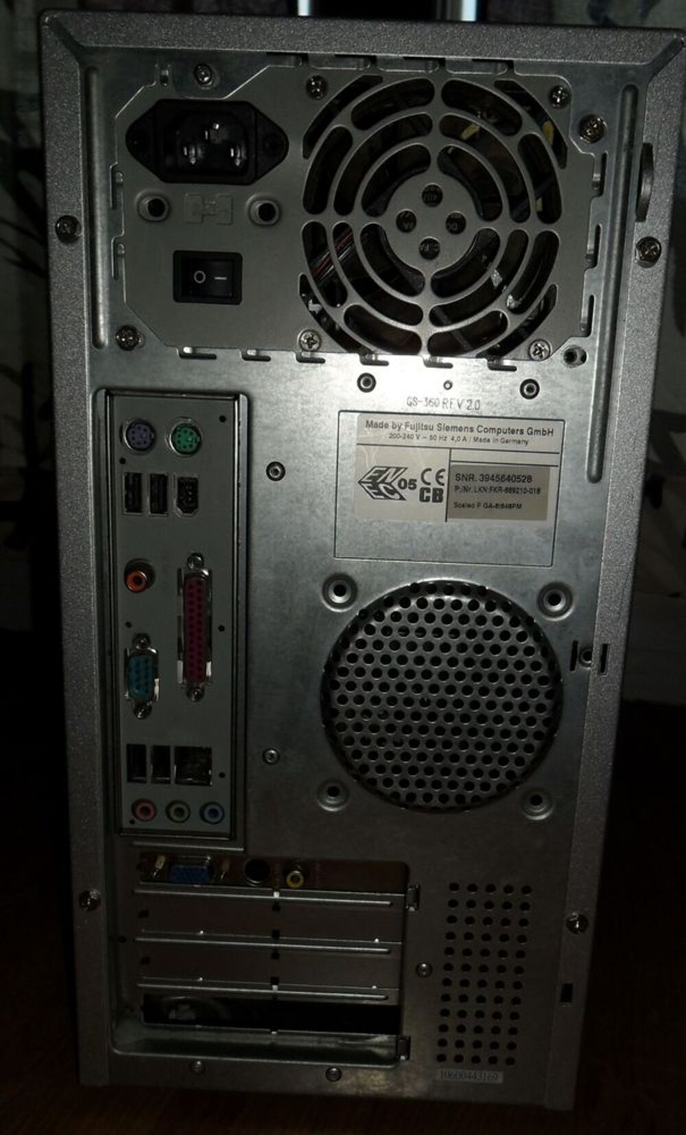 ordinateur de bureau Matériel informatique
