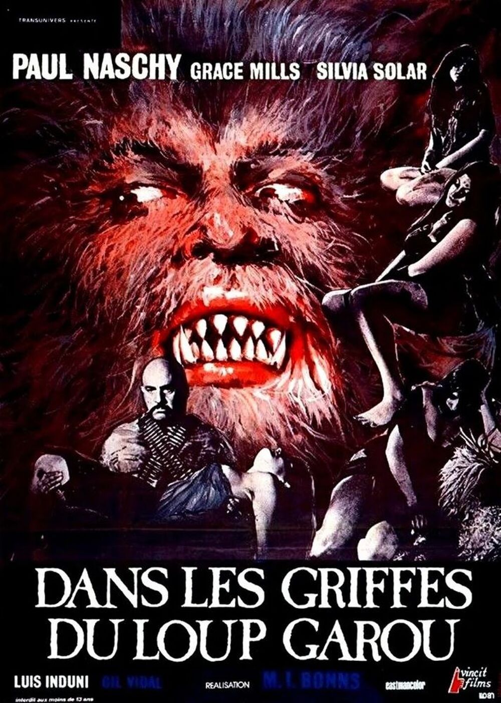 DANS LES GRIFFES DU LOUP (1975) DVD et blu-ray