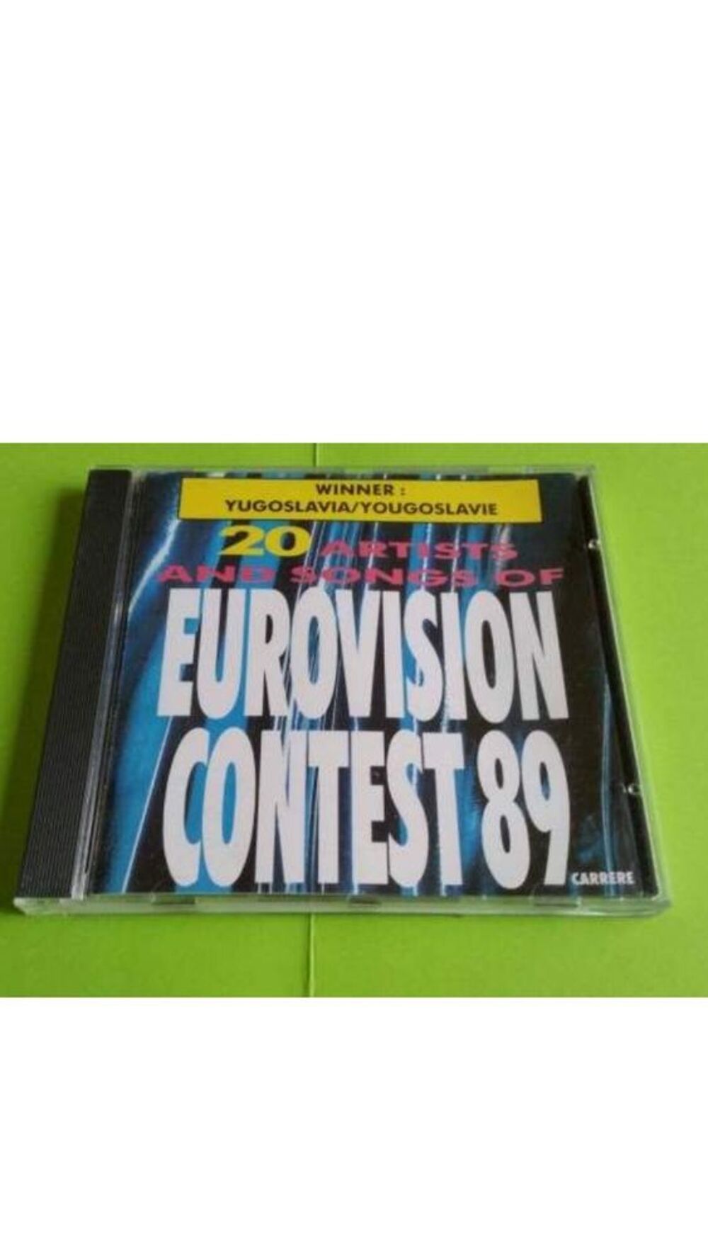 EUROVISION CONTEST 89 CD et vinyles