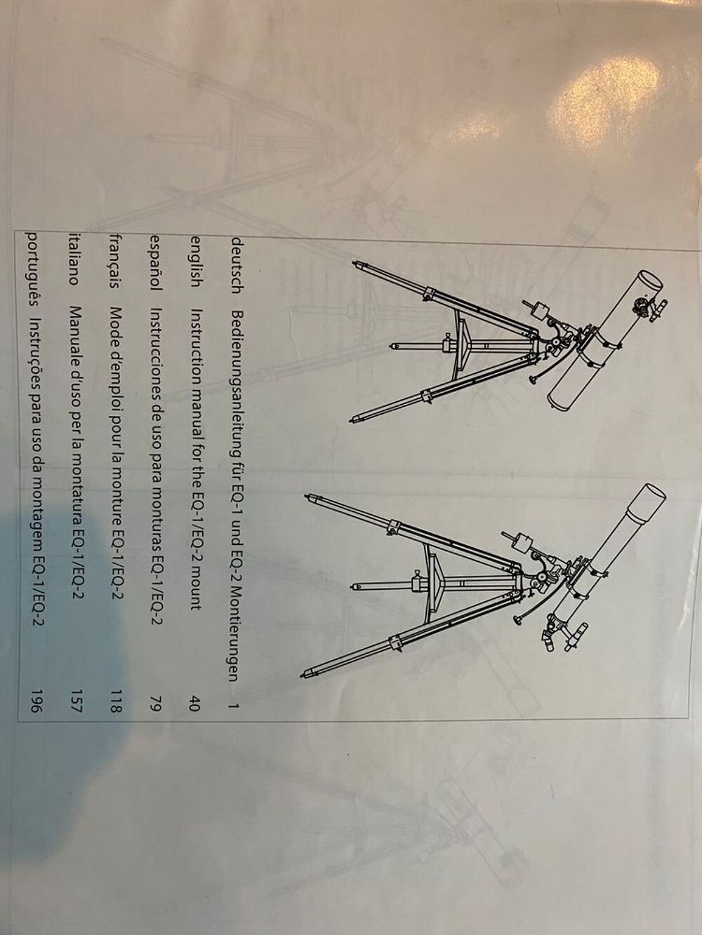 T&eacute;lescope omegon 130/920 EQ-7 Jeux / jouets
