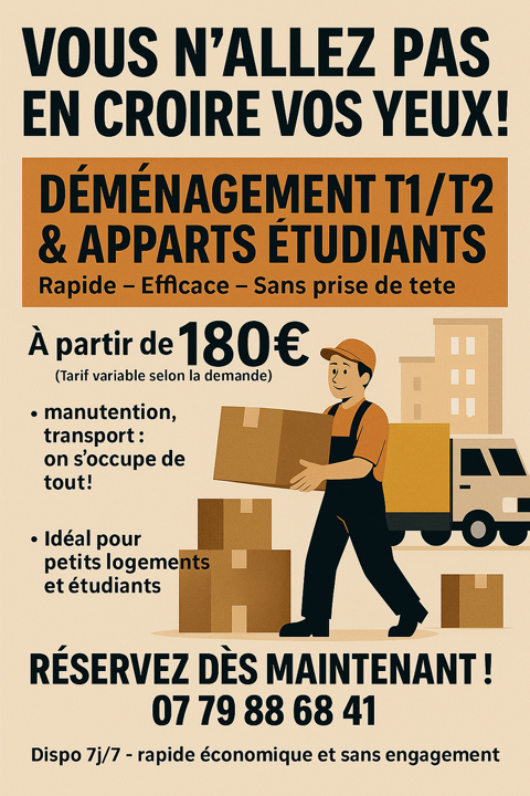 ? Déménagement complet ? Paris / Île-de-France ? Avec camio 0 94120 Fontenay-sous-bois