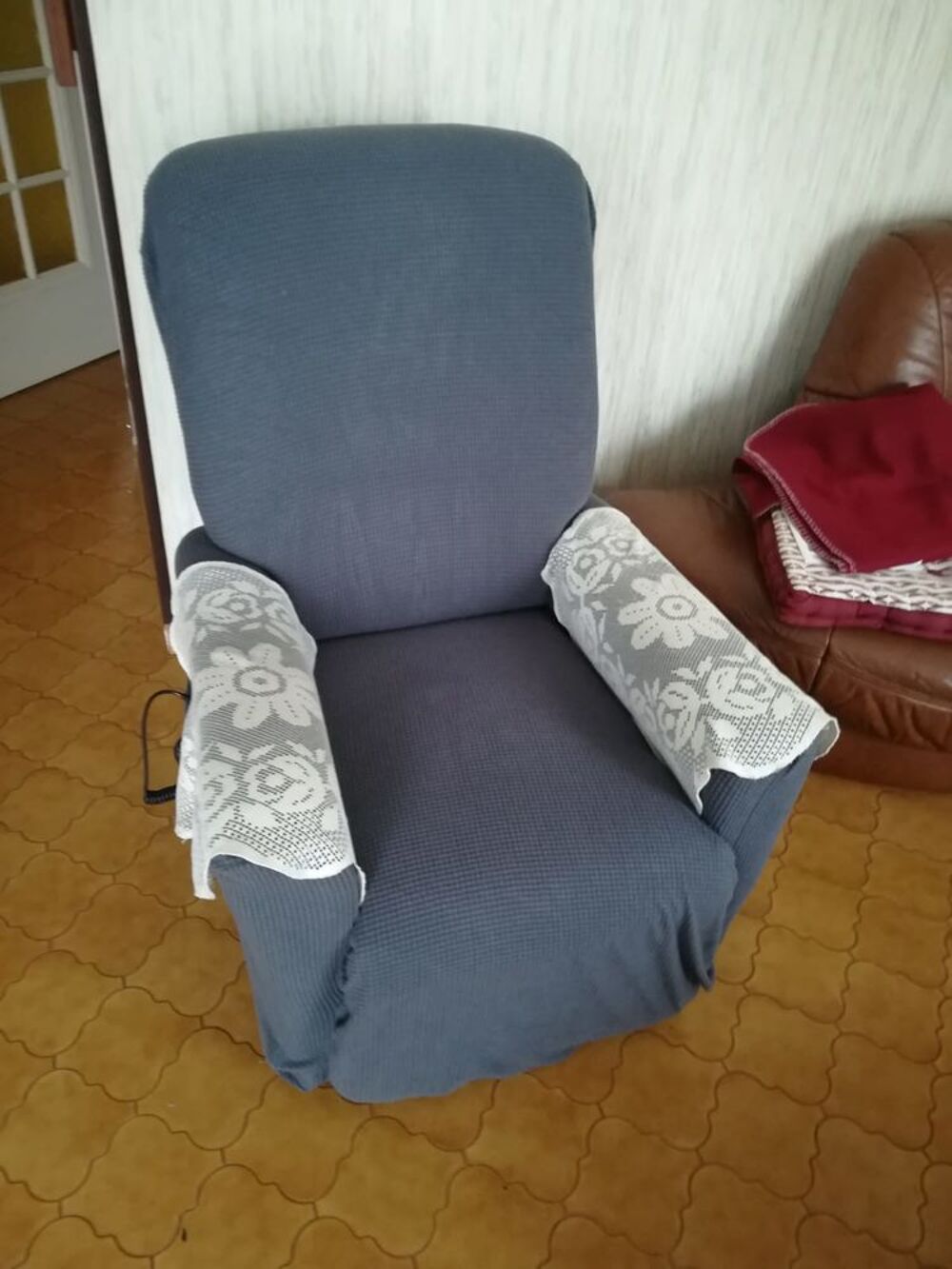 Canap&eacute; d'angle cuir Meubles