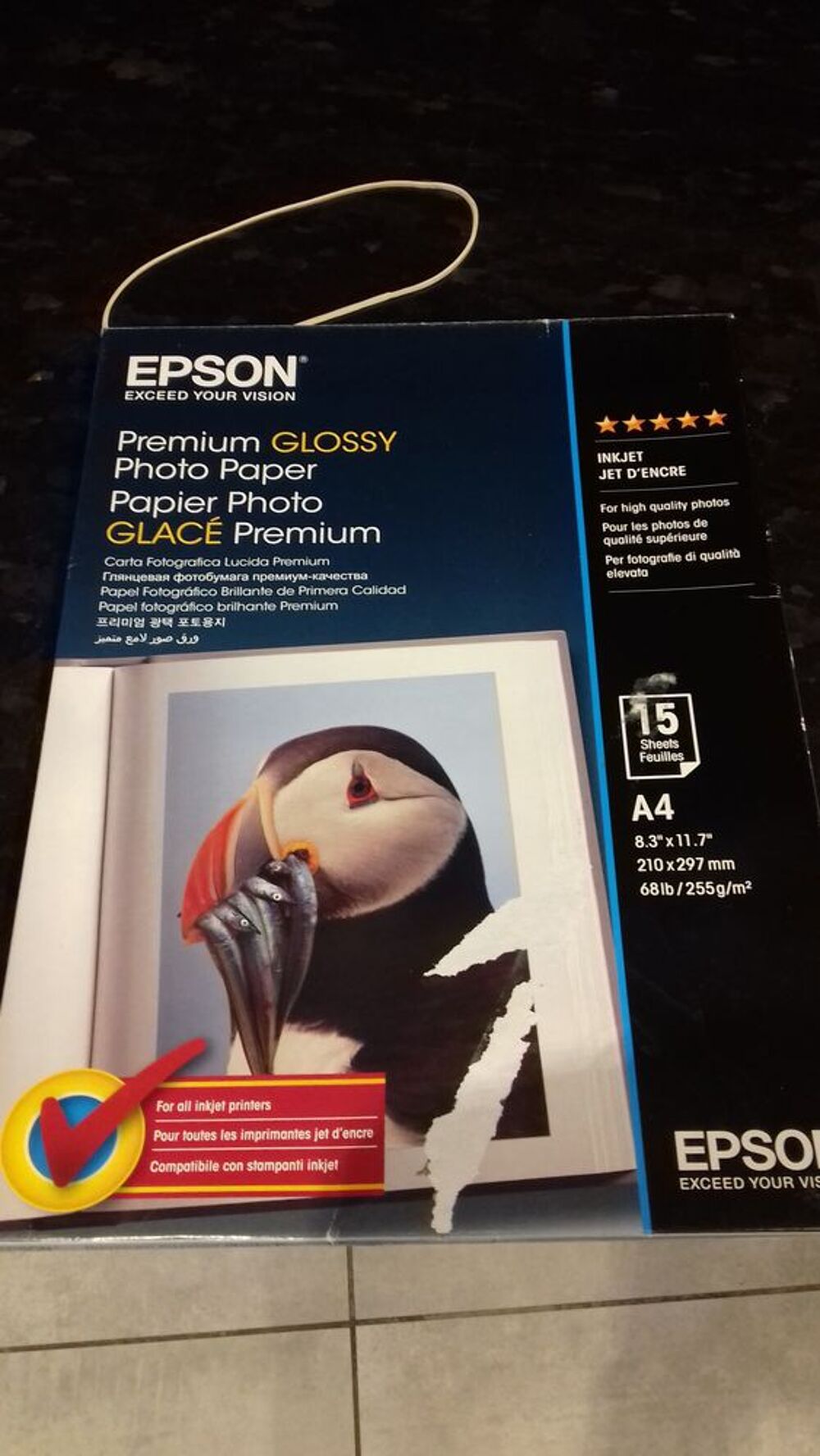 PAPIER PHOTO IMPRIMANTE Matériel informatique