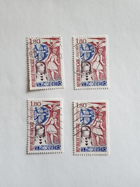 Timbre france Marionnettes 1982- lot 0.40 euro 0 Marseille 9 (13)