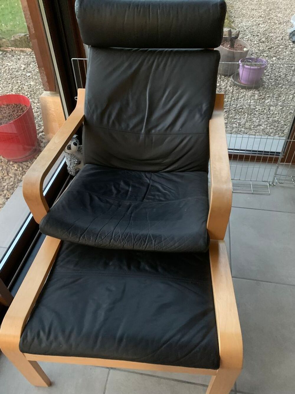 Fauteuil avec repose pied Meubles