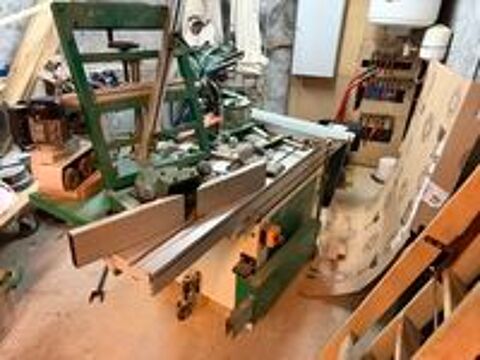   lot de machines à bois en très bon état avec outillage 