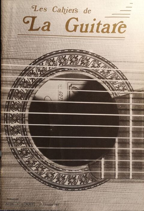 Les cahiers de la guitare 10 Cournon-d'Auvergne (63)