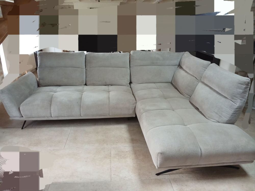 Canape d angle gris prix neuf 2000 euros Meubles
