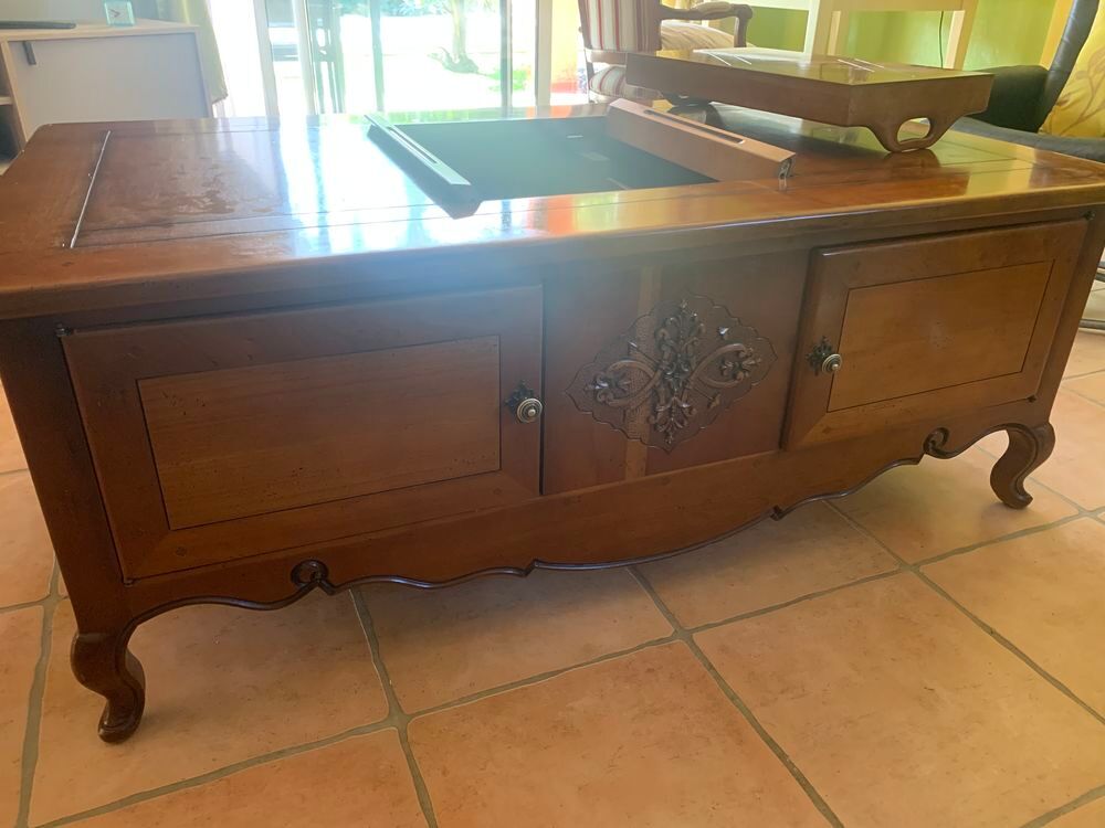 TABLE BASSE de SALON/BOIS MASSIF Meubles