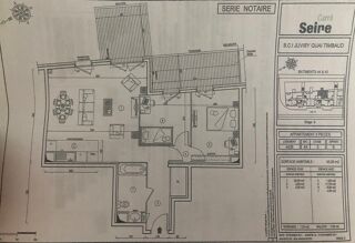  Appartement à vendre 3 pièces 65 m²