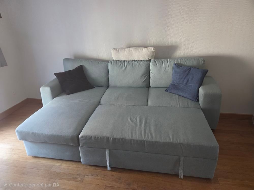 Canap&eacute; convertible d'angle avec m&eacute;ridienne IKEA B&Aring;RSL&Ouml;V Meubles