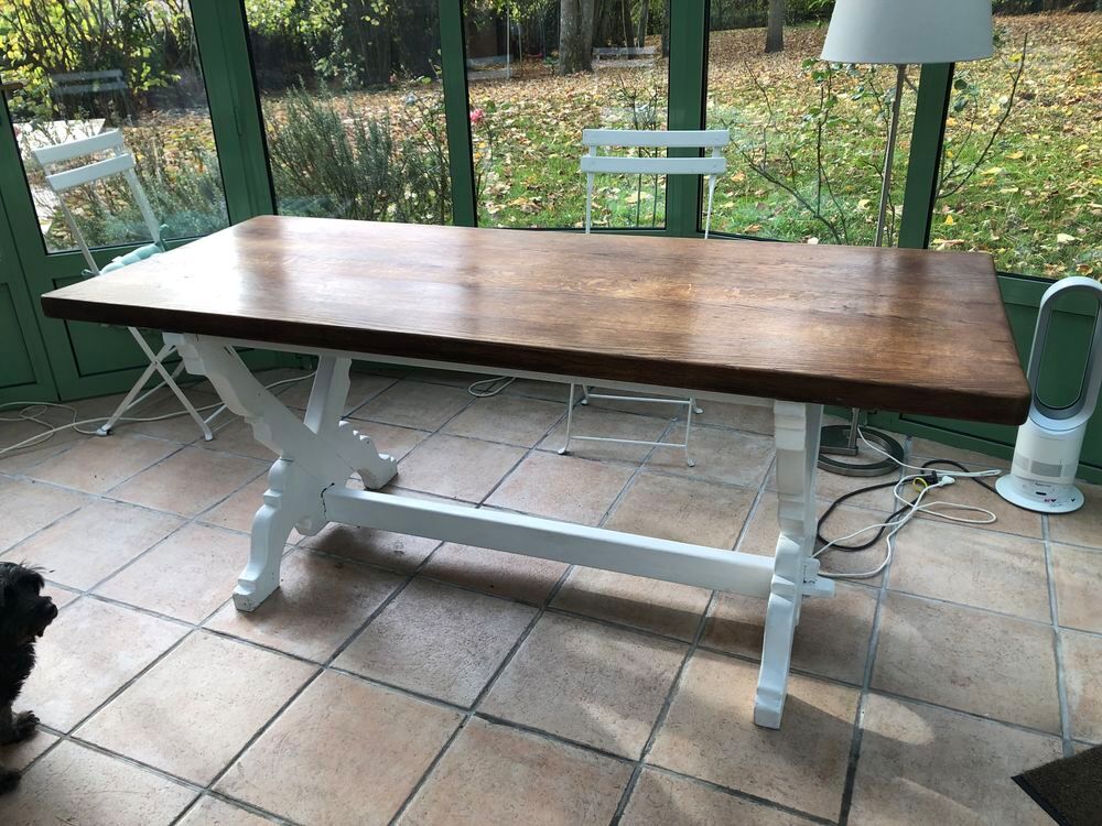 Table en ch&ecirc;ne ancienne Meubles