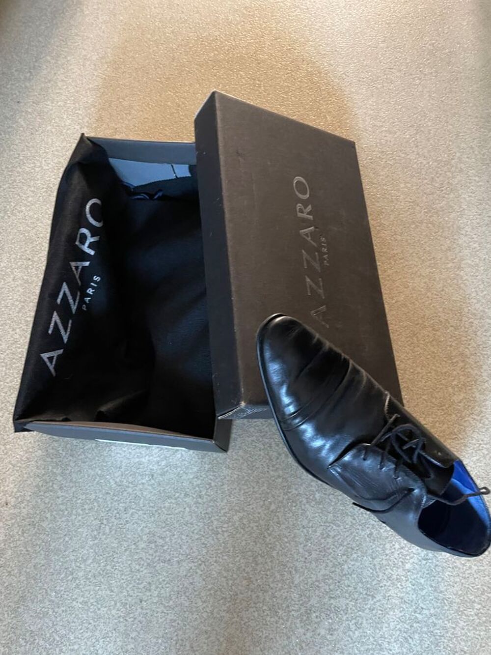 Chaussures Type mocassins de Marque Azzaro.(mod&egrave;le AFER). Chaussures