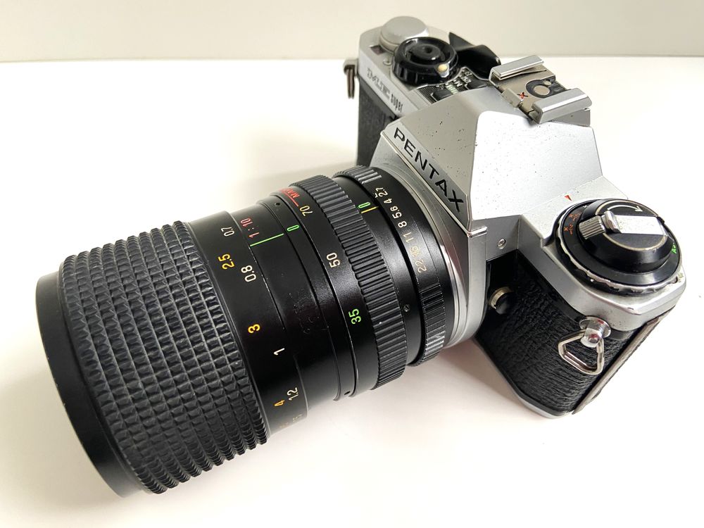 Ancien Appareil Photo Argentique PENTAX ME Super + Objectif Photos/Video/TV