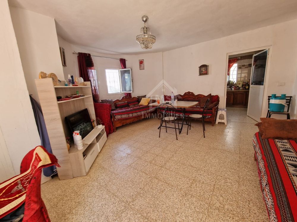 Vente Maison Maison S+2 avec garage et jardin à Hammamet Sud Sidi hammed (Tunisie)